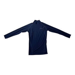 Devops Compression Shirt Adult Small Blue Long Sleeve Lightweight Athletic Mens